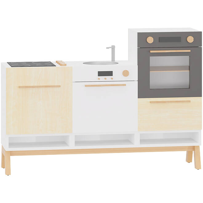 Keukenopstelling combinatie 6 incl.verhoging Kowidu