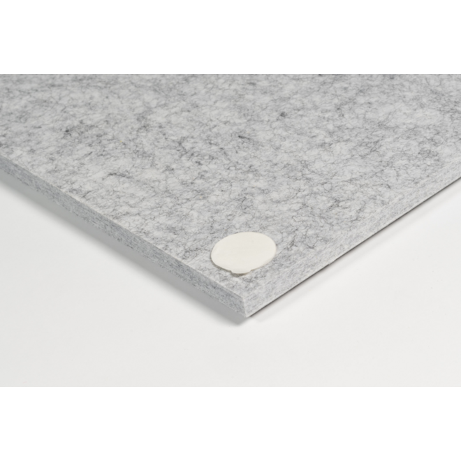 Akoestische PET-vilt wandpanelen, set4, donkergrijs, 30x120 cm