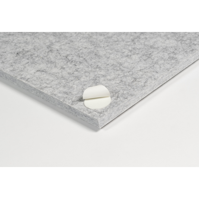 Akoestische PET-vilt wandtegels, set12, combi set geel, 30x30 cm