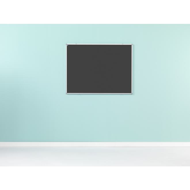 Prikbord Softline profiel 16mm, bulletin blauw, 120x180 cm