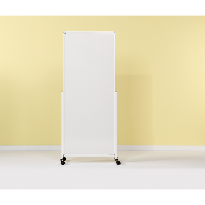 Smit Visual mobiel whiteboard, emailstaal wit