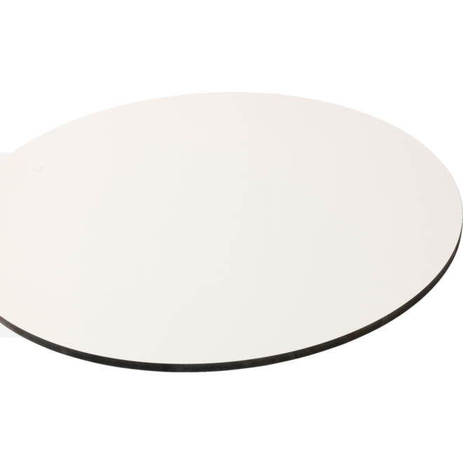 Whiteboard Chameleon emaille rond met zwarte rand Ø 60 cm