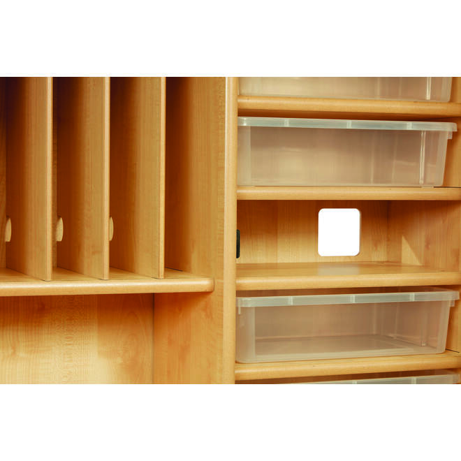 Kast multifunctioneel - Blad en onderstel van Esdoorn, PT1150
