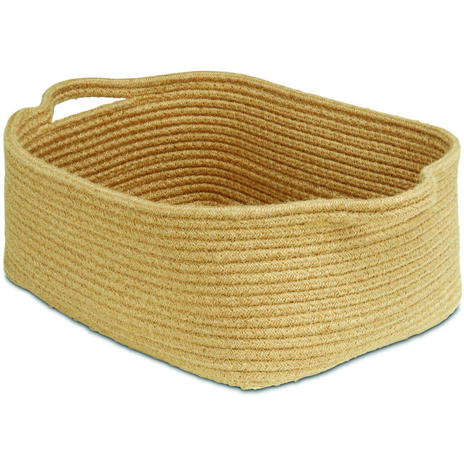 Mand van touw, ondiep, set van 6 stuks