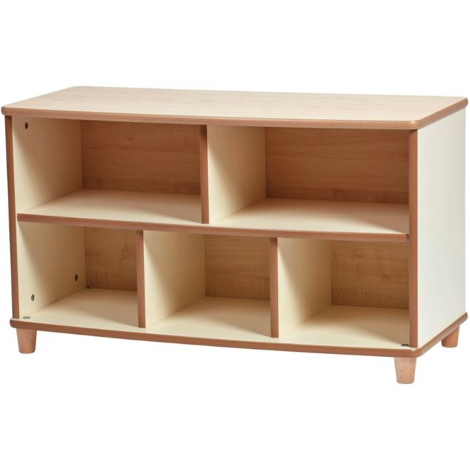 Kast met 5 vakken,  97,5 x 40 x 56 (lxbxh), PT1124