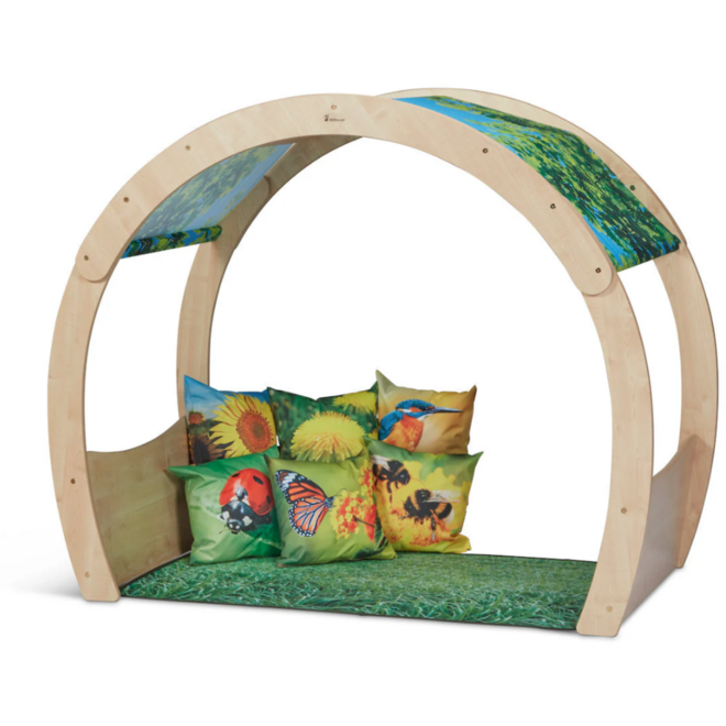 Grote gezellige hoek met natuuraccessoireset, excl montage, PT1283