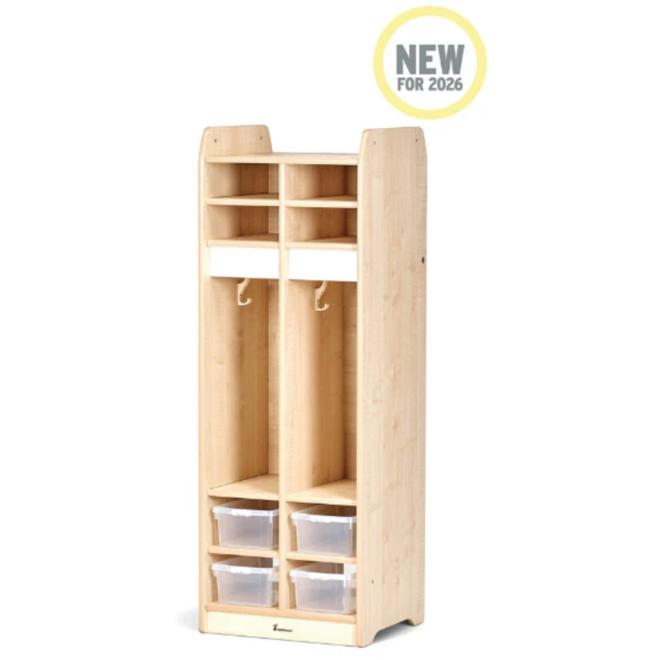 Kleuter garderobe (2 kinderen), PT1377