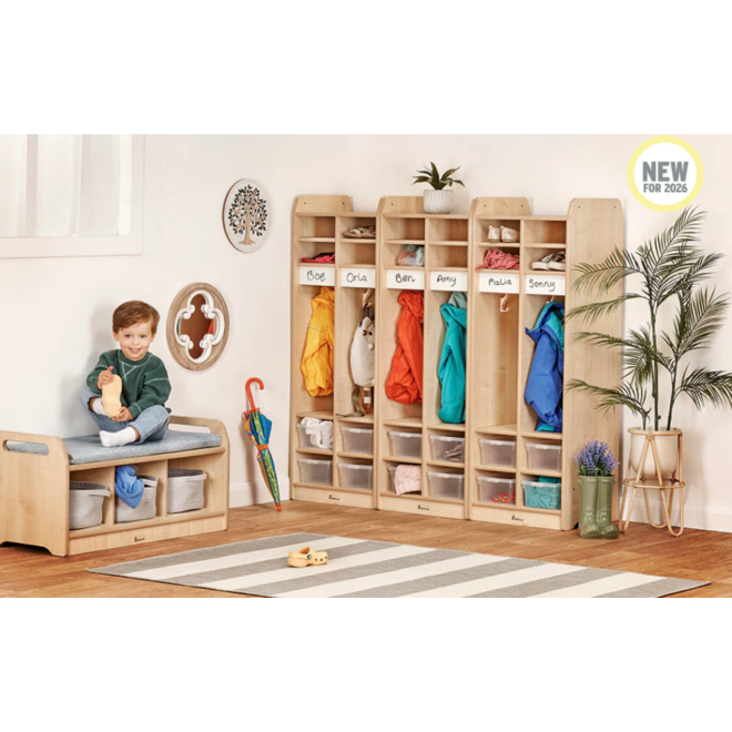 Kleuter garderobe (6 kinderen), PT1378