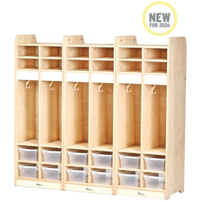 Kleuter garderobe (6 kinderen), PT1378