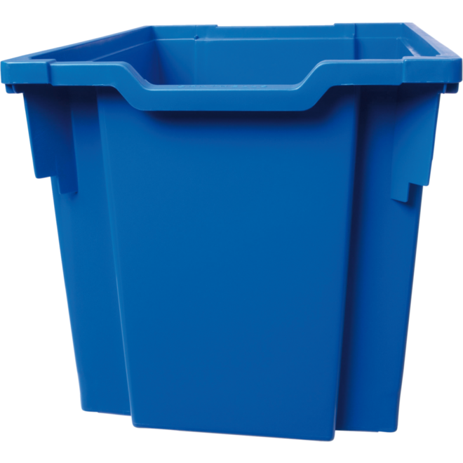 Gratnell lade F3 - 31 x 43 x 30 cm (lxdxh), blauw / Royal Blue (06)