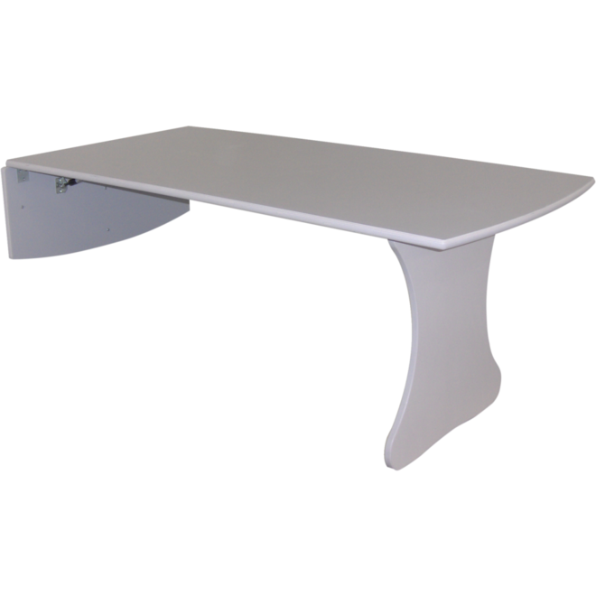 Opklap tafel los voor binnen 120x70xH72 cm indoor, inclusief montage