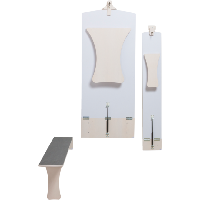 Opklapbank los Lengte 120xH37 cm, inclusief montage