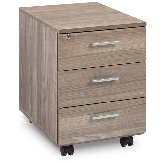 Ladenblok 3 laden, Elm met softclose
