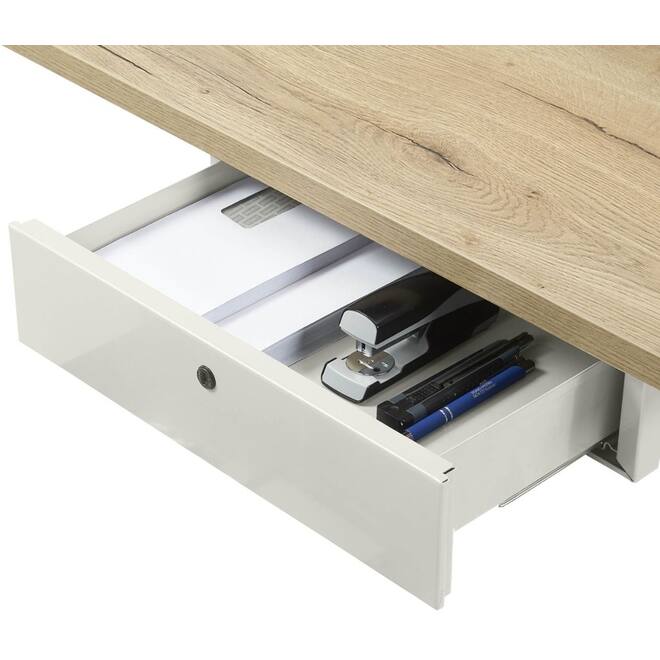 Lade voor onder bureau PL-1, wit