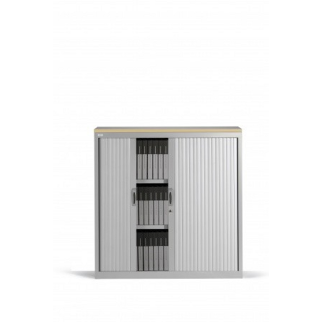 Roldeurkast NG 120 x 120 cm ombouw verticale kunststof deuren