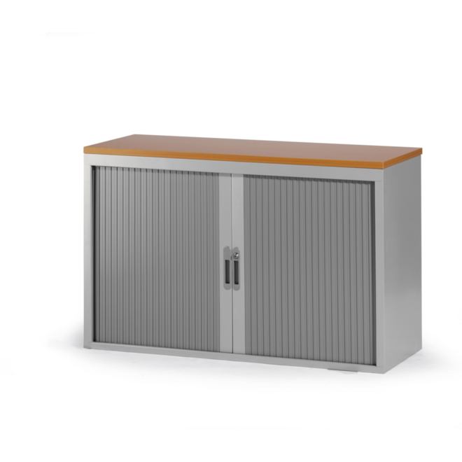 Roldeurkast EC 74-1200 incl. 1 leg- bord 74 x 120 x 45 cm