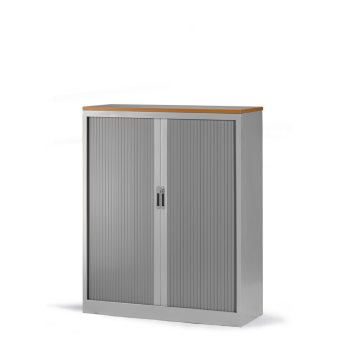 Roldeurkast EC 1450 incl. 3 leg- borden 145 x 120 x 45 cm