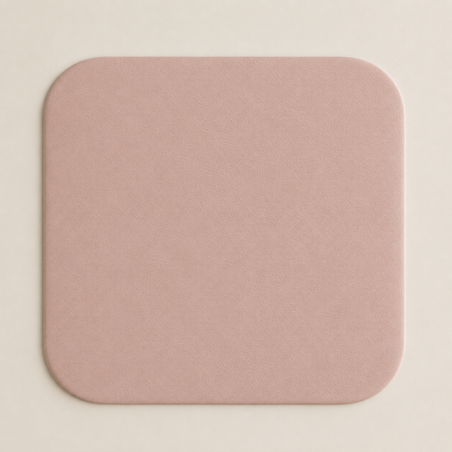 Grondboxmat 160x160x2 cm, 4 rondingen, stof 8x32M4645 classic bruin