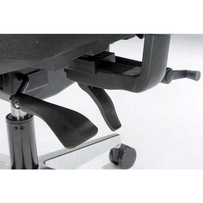 Bureaustoel Custom , NPR 1813 zwart, PHD wielen 65 mm