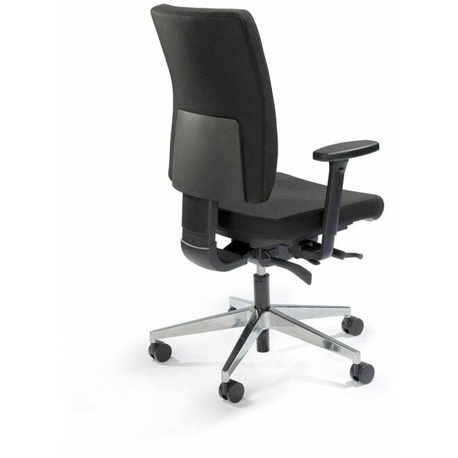 Bureaustoel Custom , NPR 1813 zwart, PHD wielen 65 mm