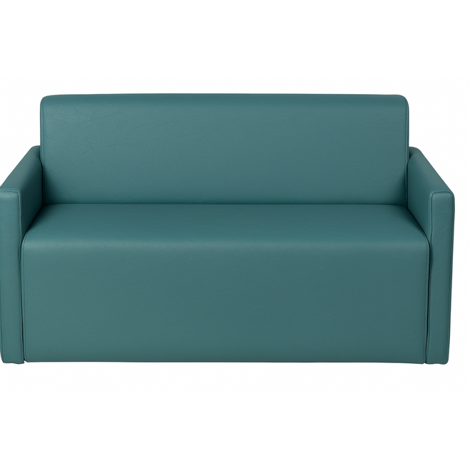 Kinderbank Ray jr. 97 cm breed, stof 8x 32M1274 trend petrolgroen