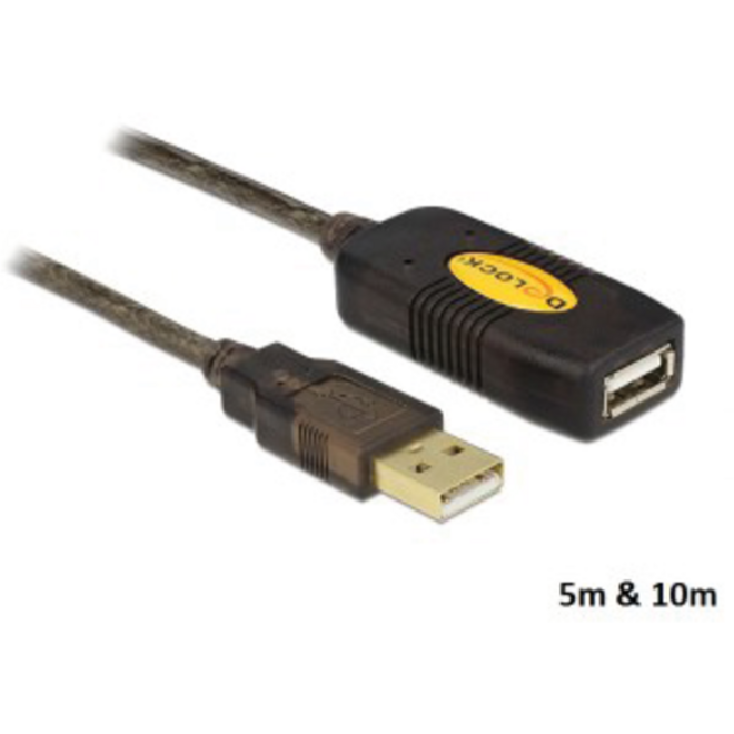 USB kabel Actieve 2.0 verlengkabel - 5.0 meter M-F