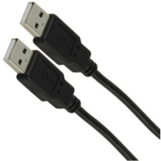 USB kabel 2.0 - A male - USB B male zwart 3.0 meter