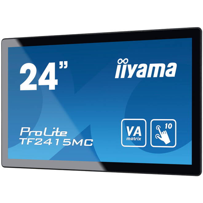 iiyama Prolite Monitor 24" FHD T/VGA/HDMI/DP