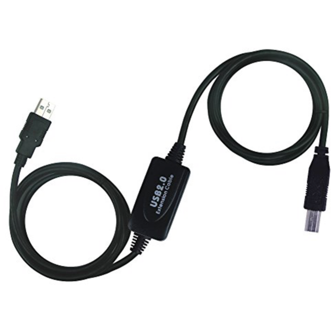 USB 11 meter DeLock Actieve 2.0 BOOSTER AM - BM
