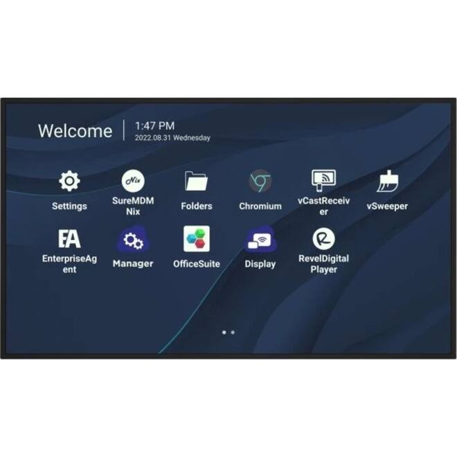 ViewSonic monitor 98inch led wireless android 11