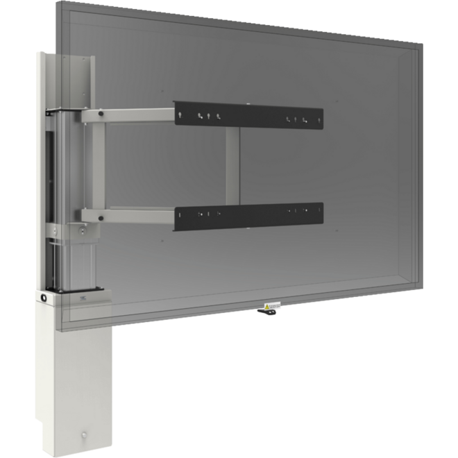In hoogte verstelbaar Swing wandlift max. 65 inch