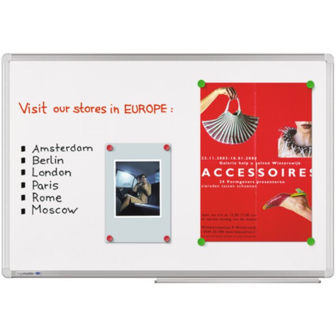 Legamaster Unite+ Whiteboard emaillestaal 90 x 120 cm