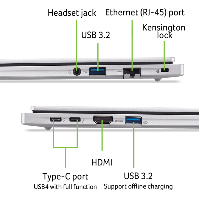Acer TravelMate P2 14 TMP214-56-TCO-51ZC/14"/IC 5 120U/16GB/512GB/2Y
