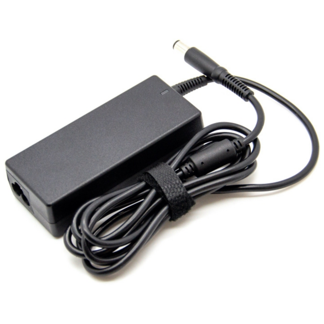 Dell 65W AC Adapter with power cord (Kit) 4,5mm plug