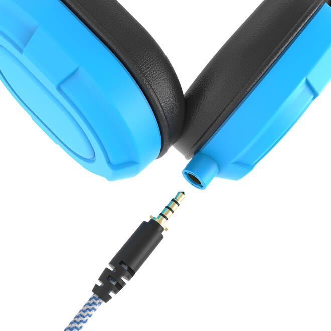 Lumaz Edu Hoofdtelefoon set van 6 st. (Blauw) + 2 kabels Mini-jack en USB-C