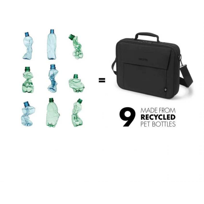 Dicota ECO laptoptas Base 14-15'6" /Zwart