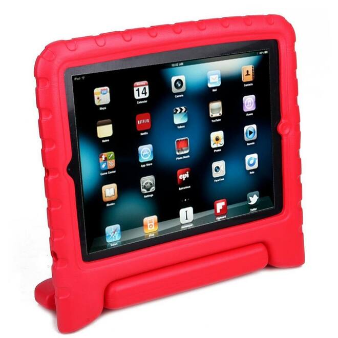 Hart voor leren KidsCover iPad 10.2 Rood Starterkit incl Stylus en ScreenCover