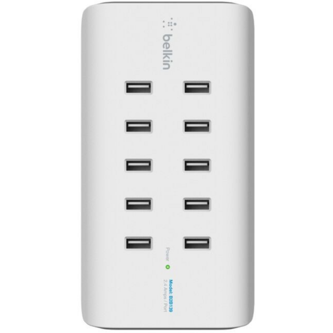 Belkin 10-Port 2.4A USB Charger