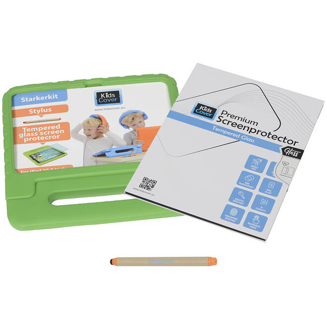KidsCover iPad 10,9" Groen Starterkit Incl. Stylus en ScreenCover
