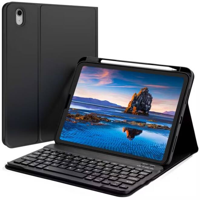 Accezz Bluetooth Keyboard Bookcase voor de iPad 10th Gen. 10,9"