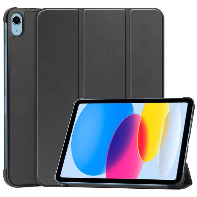 Accezz Trifold Bookcase iPad 10th Gen./10,9"/zwart