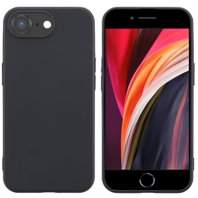 Accezz Color Backcover iPhone 16e - Zwart