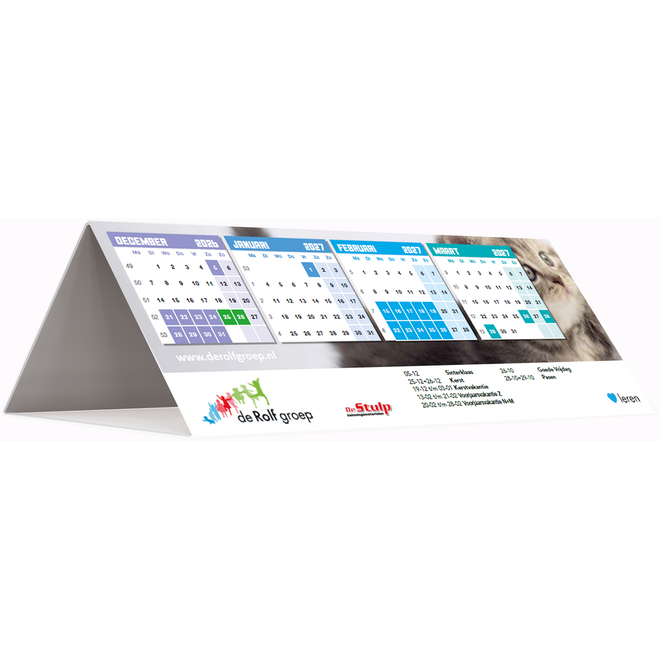 Bureaukalender | de Rolf groep | 2026/2027