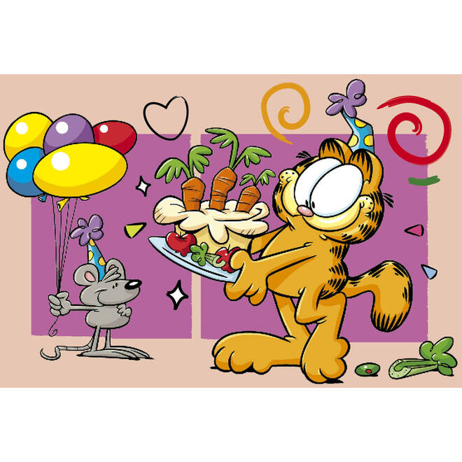 Miniposters Garfield 1097 4 motieven, 20 stuks