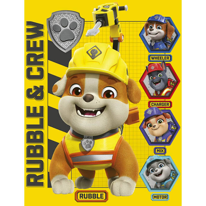 Miniposters Rubble & Crew 1100 4 motieven, 20 stuks