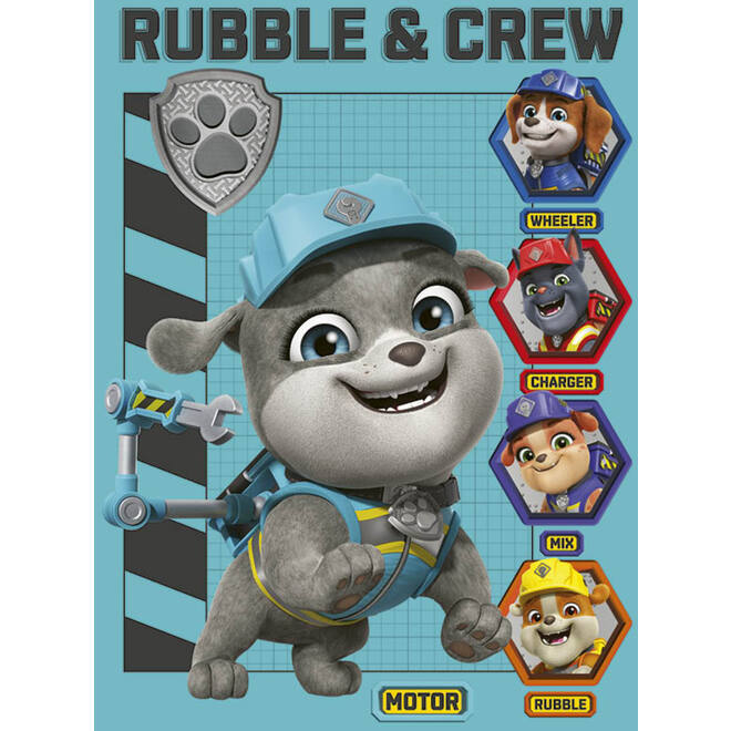 Miniposters Rubble & Crew 1100 4 motieven, 20 stuks