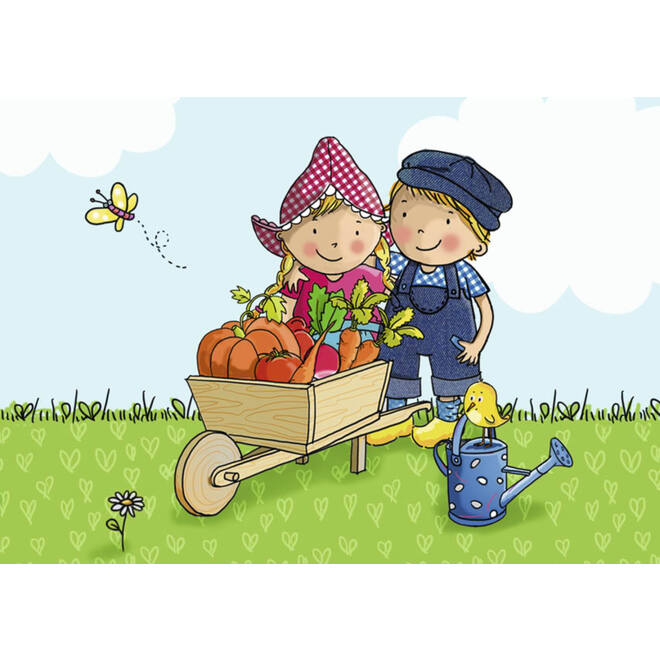 Miniposters Fien en Teun 1078 2 motieven, 20 stuks