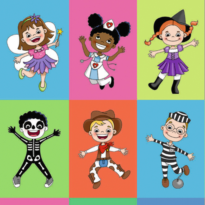 Beloningsstickers 460 Carnaval, 36 motieven, 720 stuks