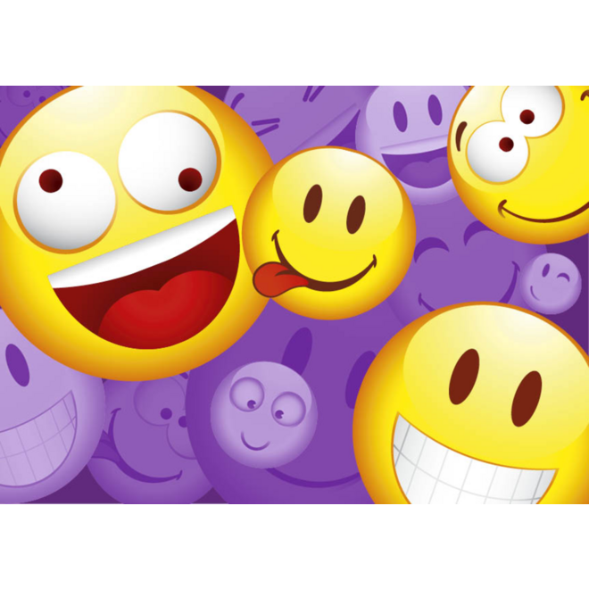 Miniposters 1074 Smileys, 4 motieven, 20 stuks