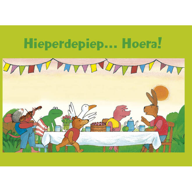 Miniposter 1114 kikker 4 motieven, 20 stuks